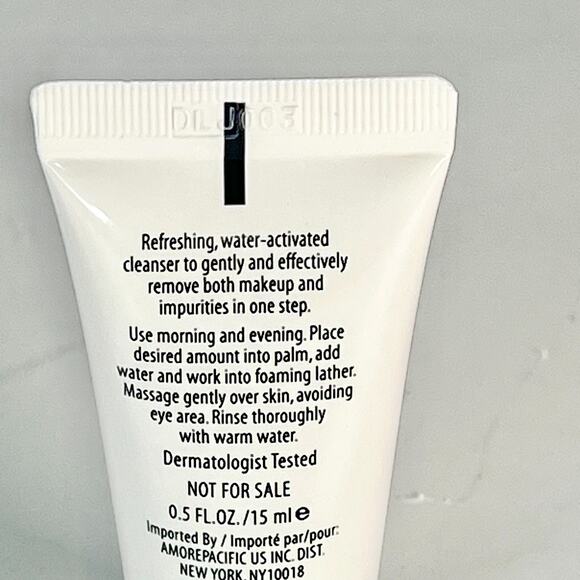 AmorePacific Treatment Cleansing Foam Face Wash Amino Acids Travel .5 fl oz 15ml - Picture 9 of 9